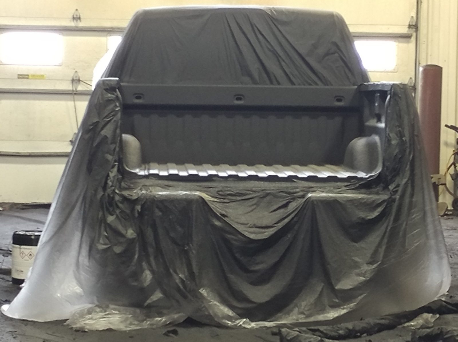Rust-proof coating — Rust spray work 03